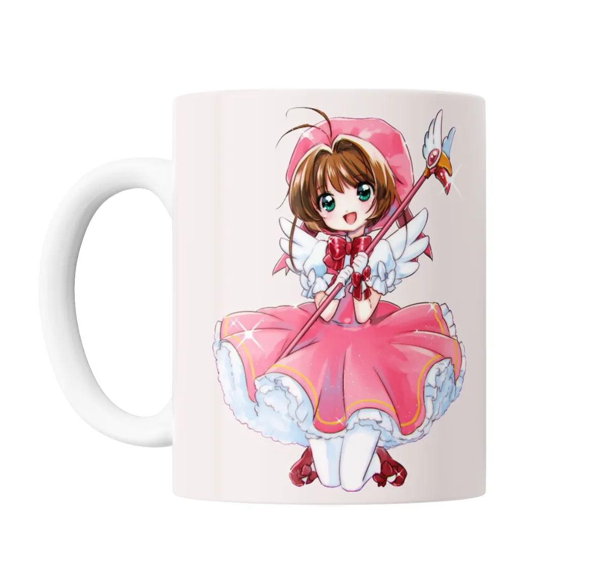 Taza de Cerámica Sakura Card Captor Sakura Kinomoto con Báculo - vista 2