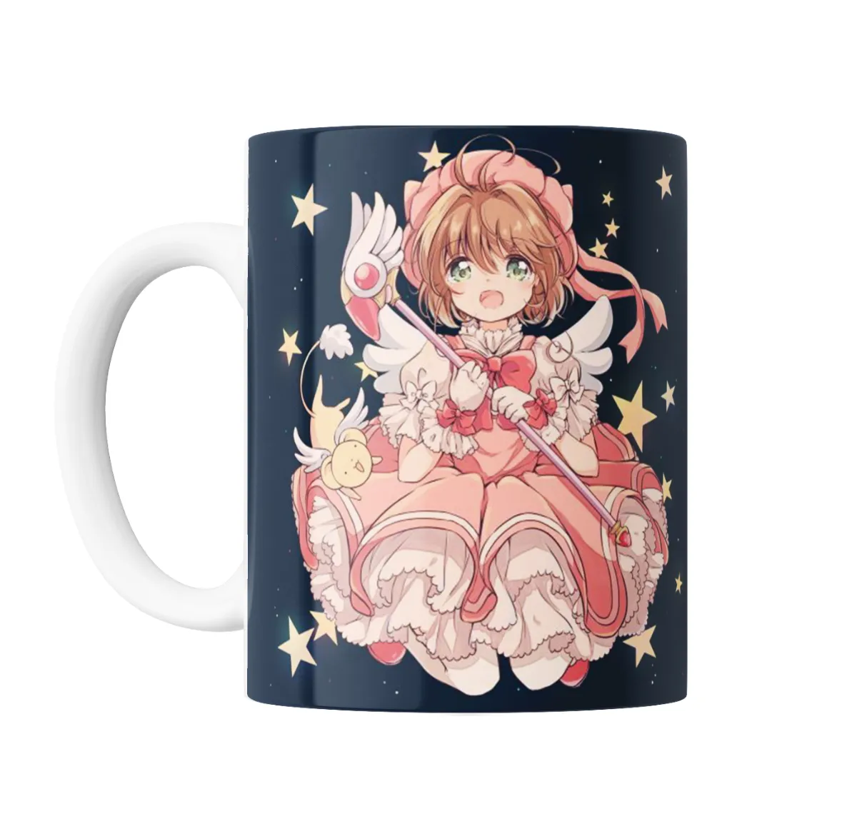 Taza de Cerámica Sakura Card Captor Sakura con Kero y Varita - vista 2