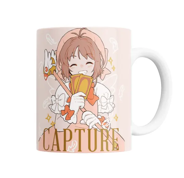Taza de Cerámica Sakura Card Captor Sakura con Cartas Capture