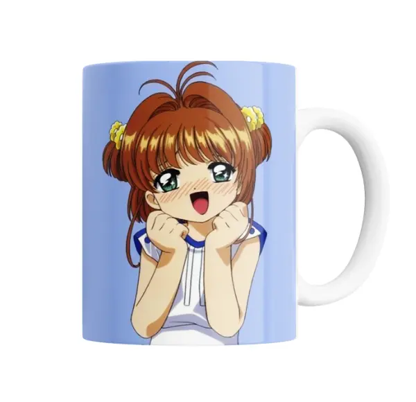 Taza de Cerámica Sakura Card Captor Sakura Sonriente