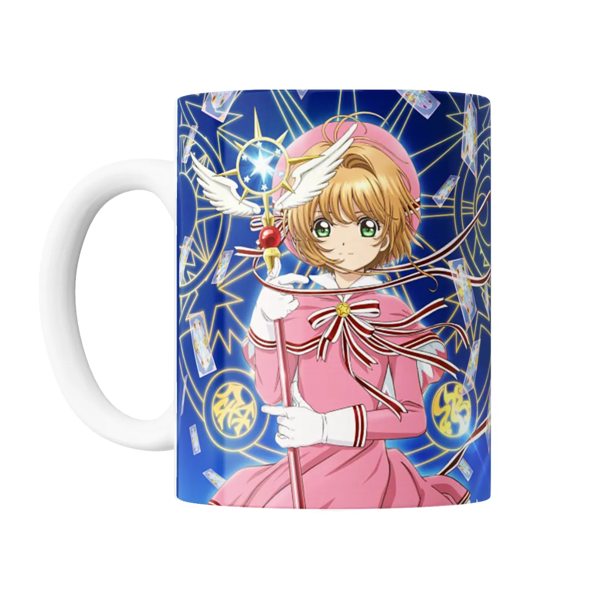Taza de Cerámica Sakura Card Captor Sakura con Báculo - vista 2