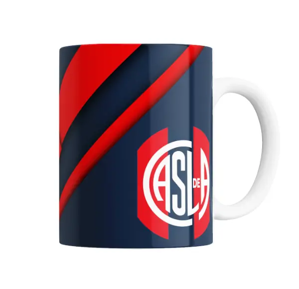 Taza de Cerámica San Lorenzo Escudo Azulgrana