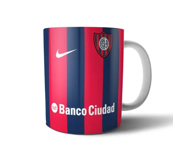 Taza de Cerámica San Lorenzo Camiseta Azulgrana