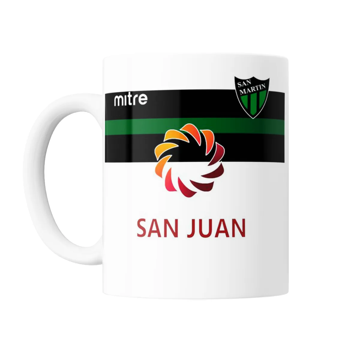 Taza de Cerámica San Martín de San Juan Camiseta Rayada San Juan - vista 2