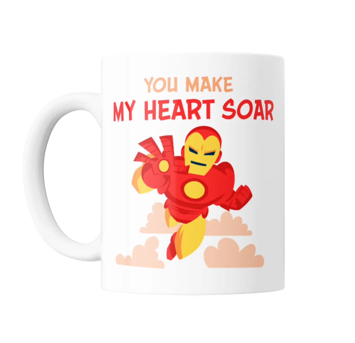 Taza de Cerámica Iron Man You Make My Heart Soar - vista 2