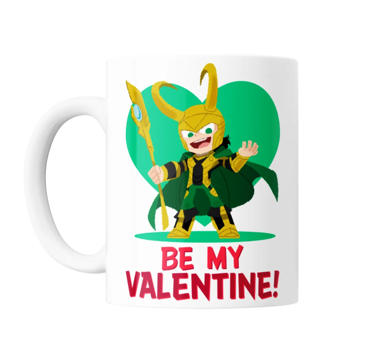 Taza de Cerámica Loki Be My Valentine - vista 2