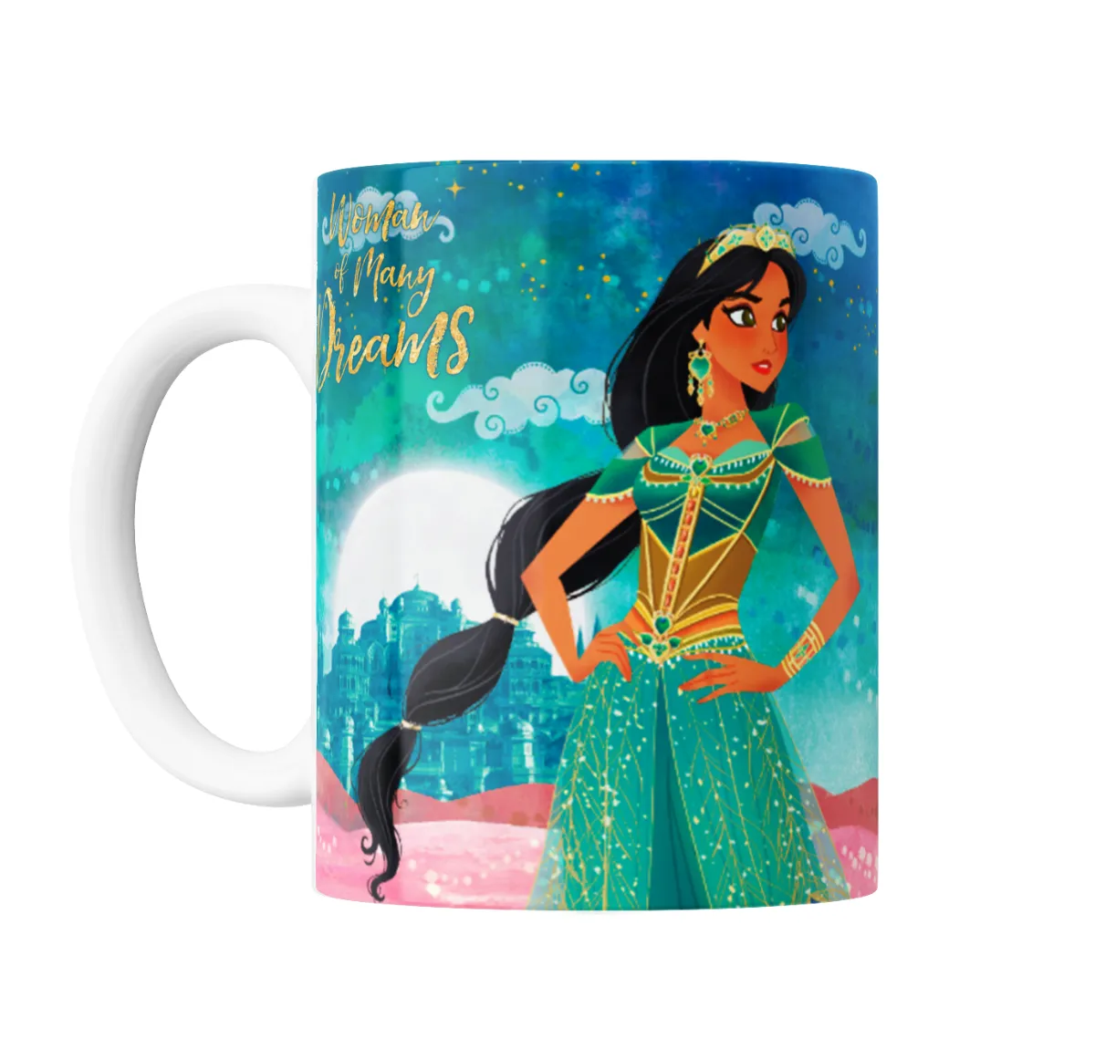 Taza de Cerámica Aladdin Princesa Jasmine Woman of Many Dreams - vista 2