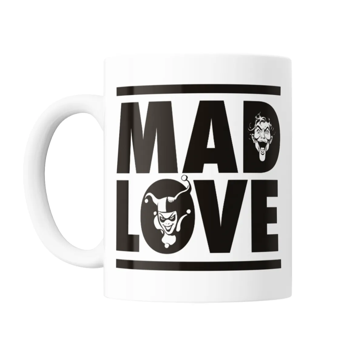 Taza de Cerámica Batman Mad Love Joker y Harley Quinn - vista 2