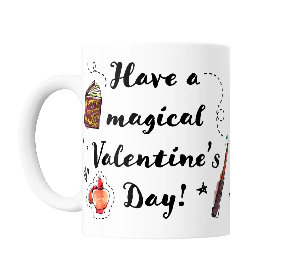 Taza de Cerámica Harry Potter Have a Magical Valentine's Day - vista 2