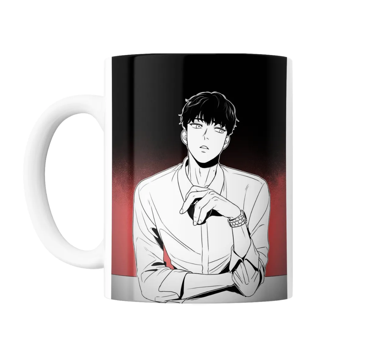 Taza de Cerámica Bj Alex Protagonista Mirada Seria - vista 2