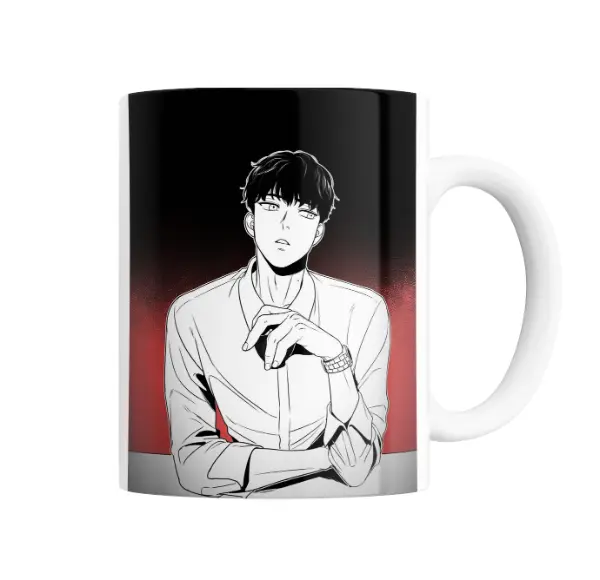 Taza de Cerámica Bj Alex Protagonista Mirada Seria