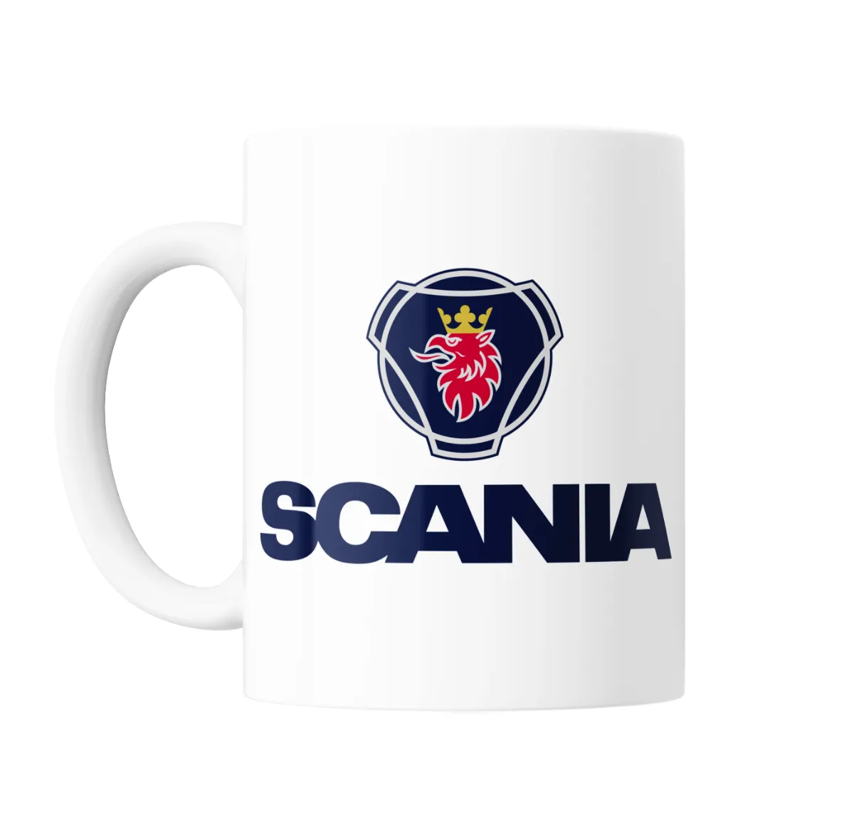 Taza de Cerámica Scania Escudo con Grifo y Logo - vista 2