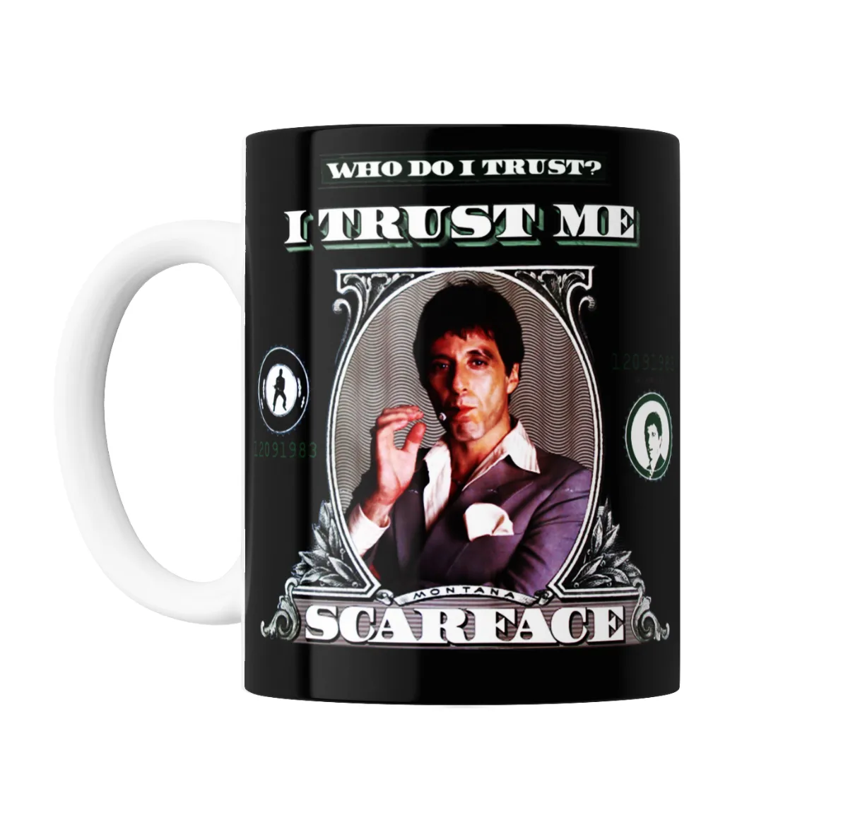 Taza de Cerámica Scarface Tony Montana I Trust Me - vista 2