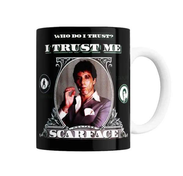 Taza de Cerámica Scarface Tony Montana I Trust Me
