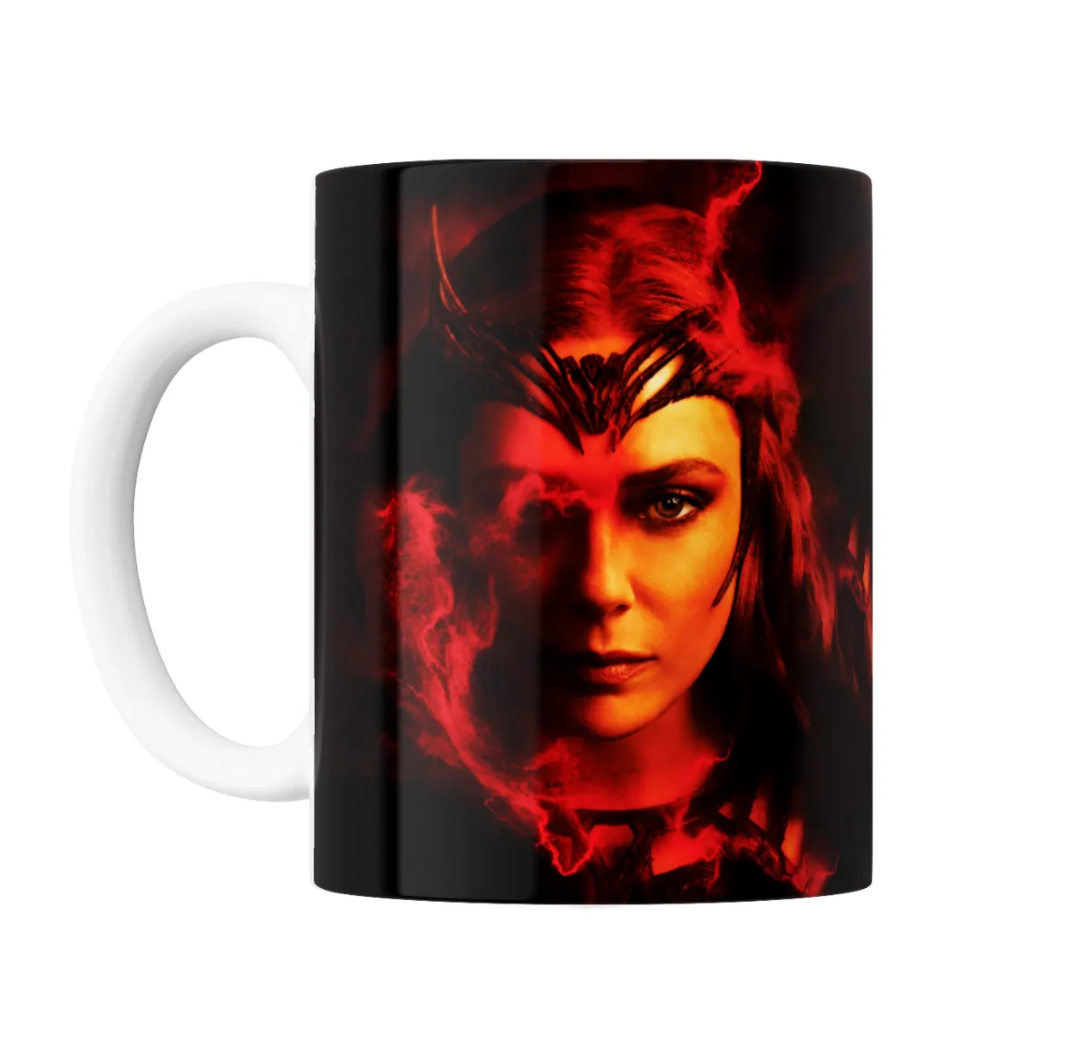 Taza de Cerámica Scarlet Witch Bruja Escarlata Hechizo Rojo - vista 2
