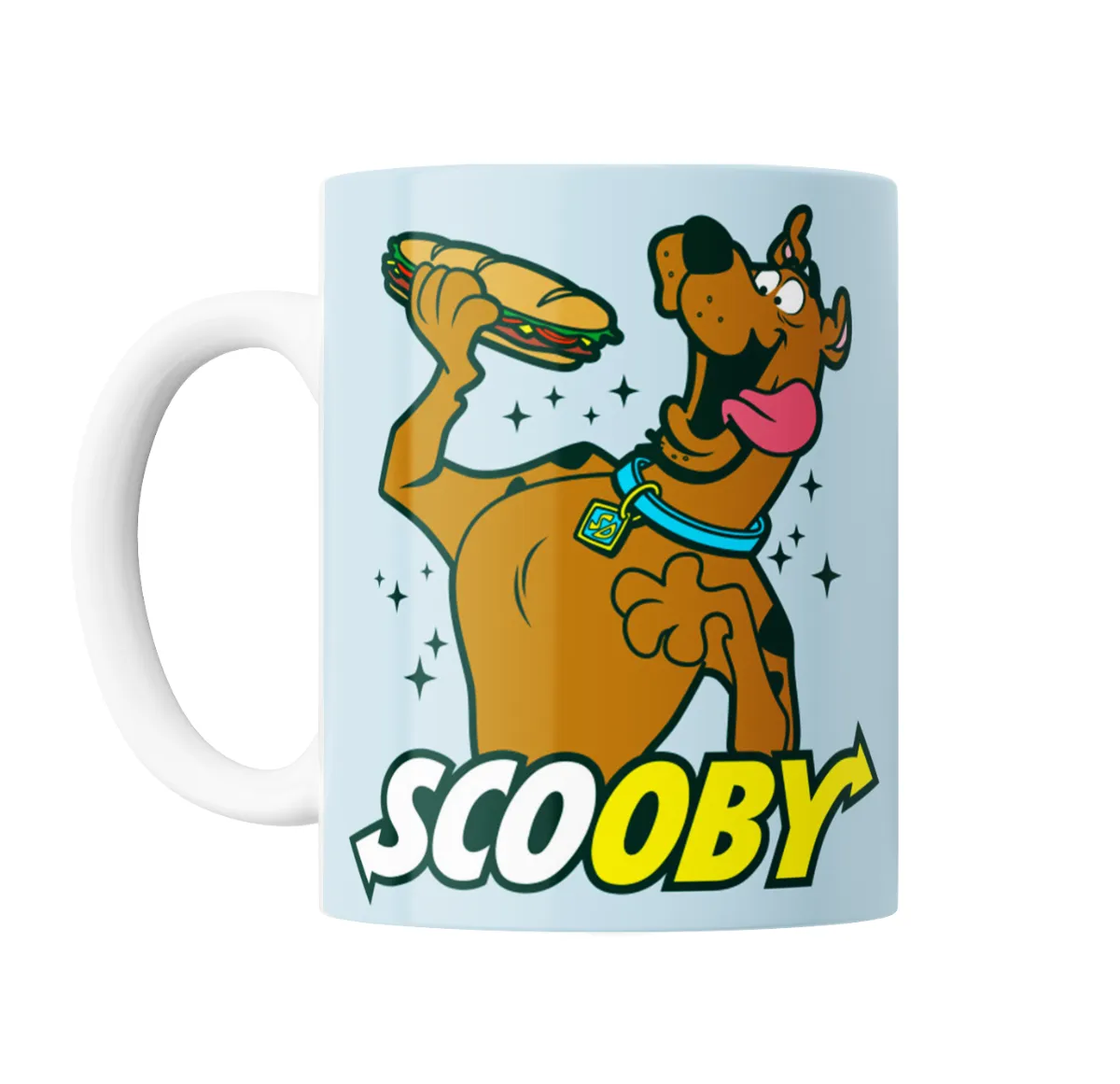 Taza de Cerámica Scooby Doo Scooby con Sándwich - vista 2