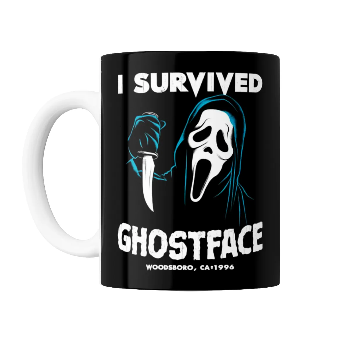 Taza de Cerámica Scream I Survived Ghostface Woodsboro - vista 2