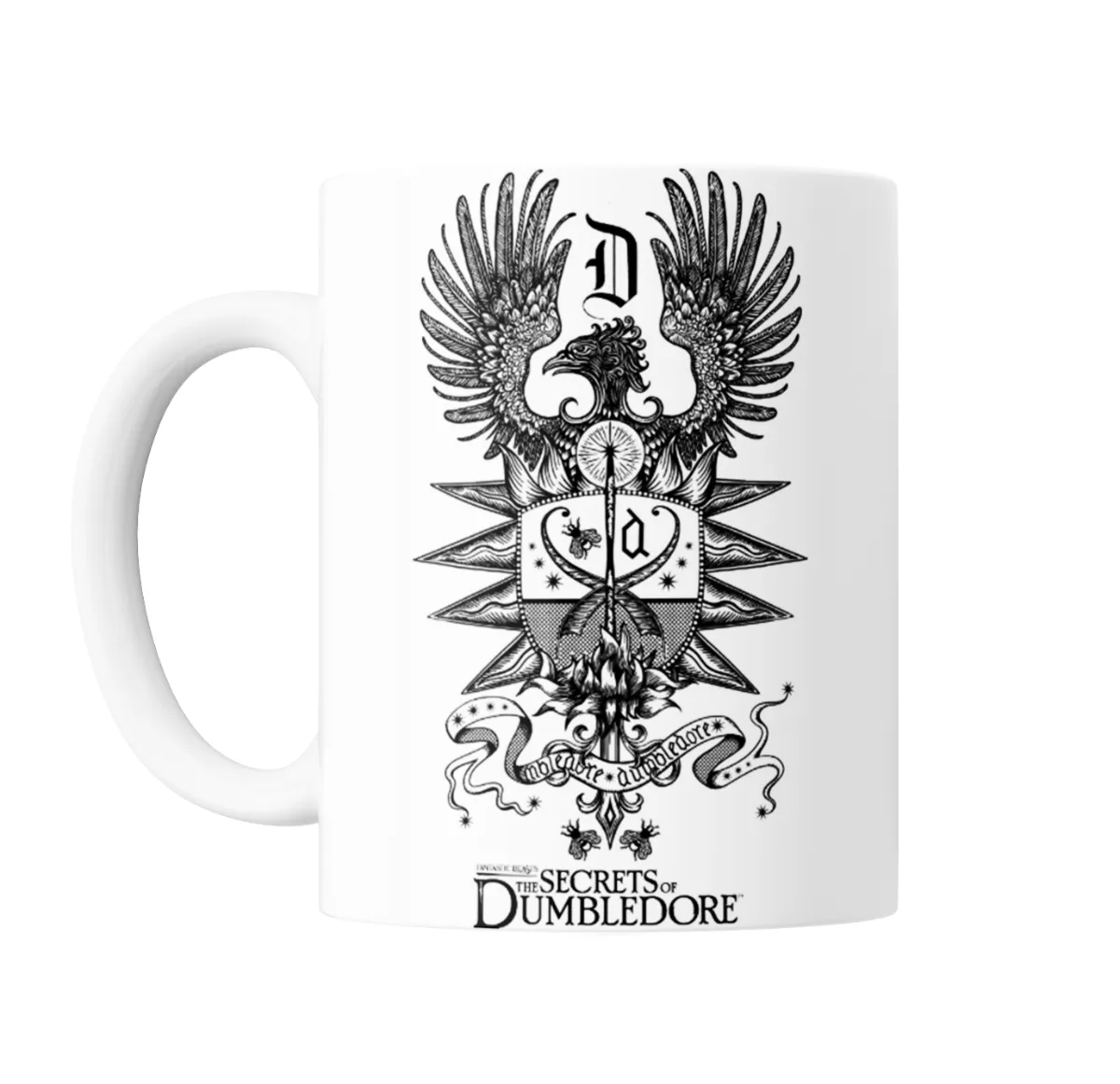 Taza de Cerámica Secretos de Dumbledore Escudo Fénix - vista 2