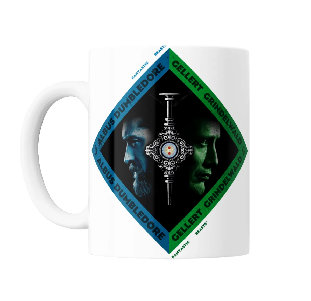 Taza de Cerámica Animales Fantásticos Dumbledore vs Grindelwald - vista 2