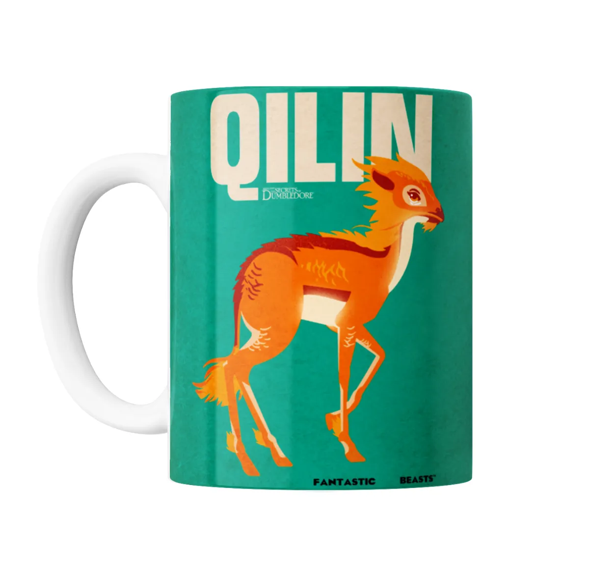 Taza de Cerámica Animales Fantásticos Secretos de Dumbledore Qilin - vista 2