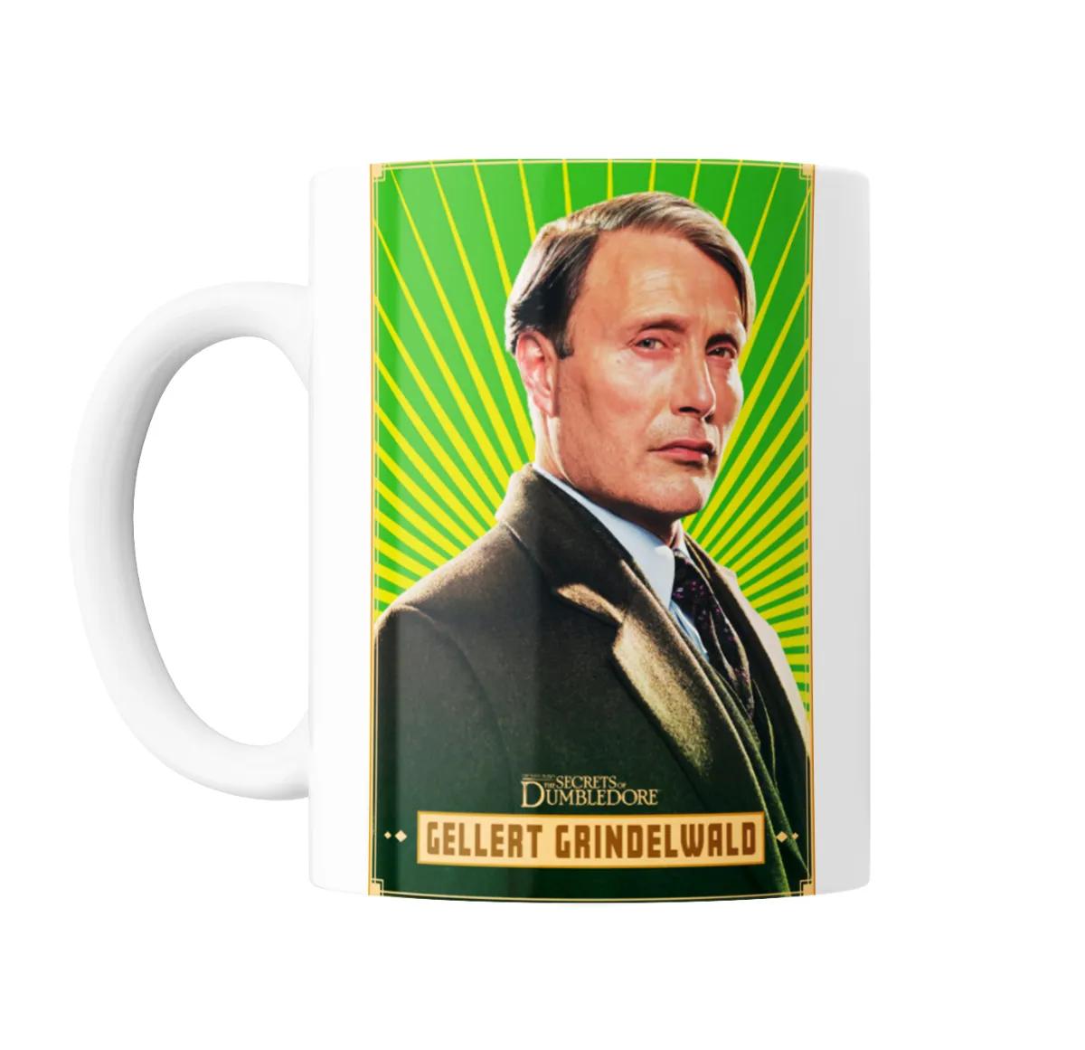 Taza de Cerámica Secretos de Dumbledore Gellert Grindelwald - vista 2