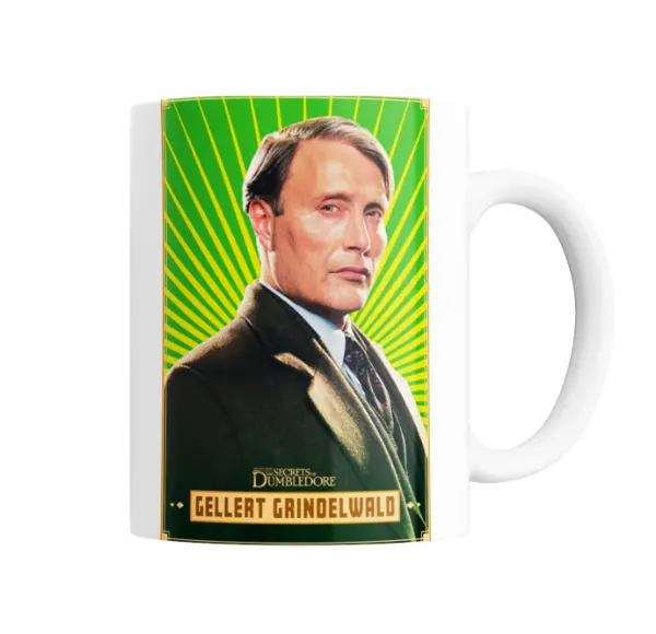 Taza de Cerámica Secretos de Dumbledore Gellert Grindelwald
