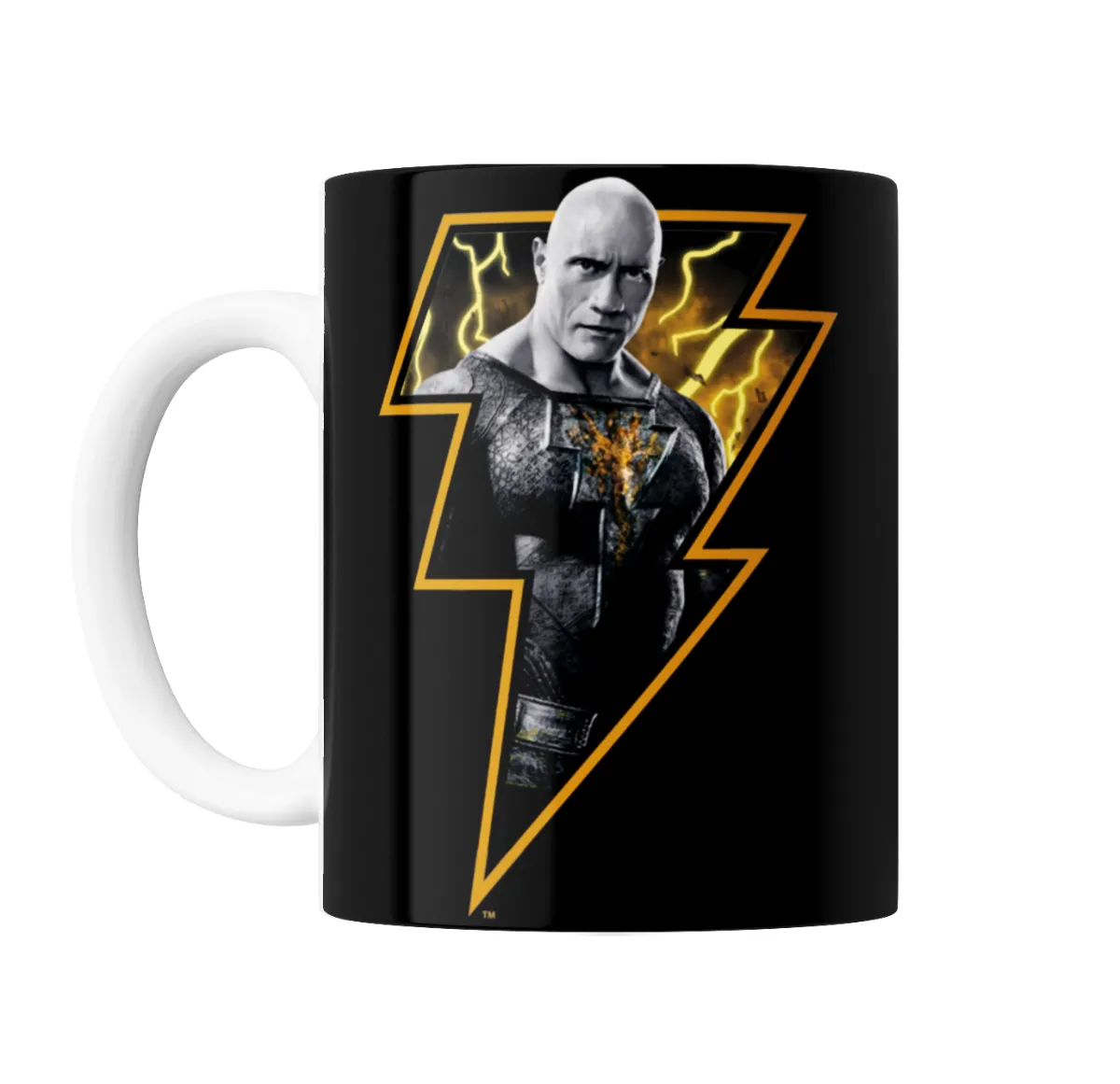 Taza de Cerámica Black Adam Rayo Dorado - vista 2