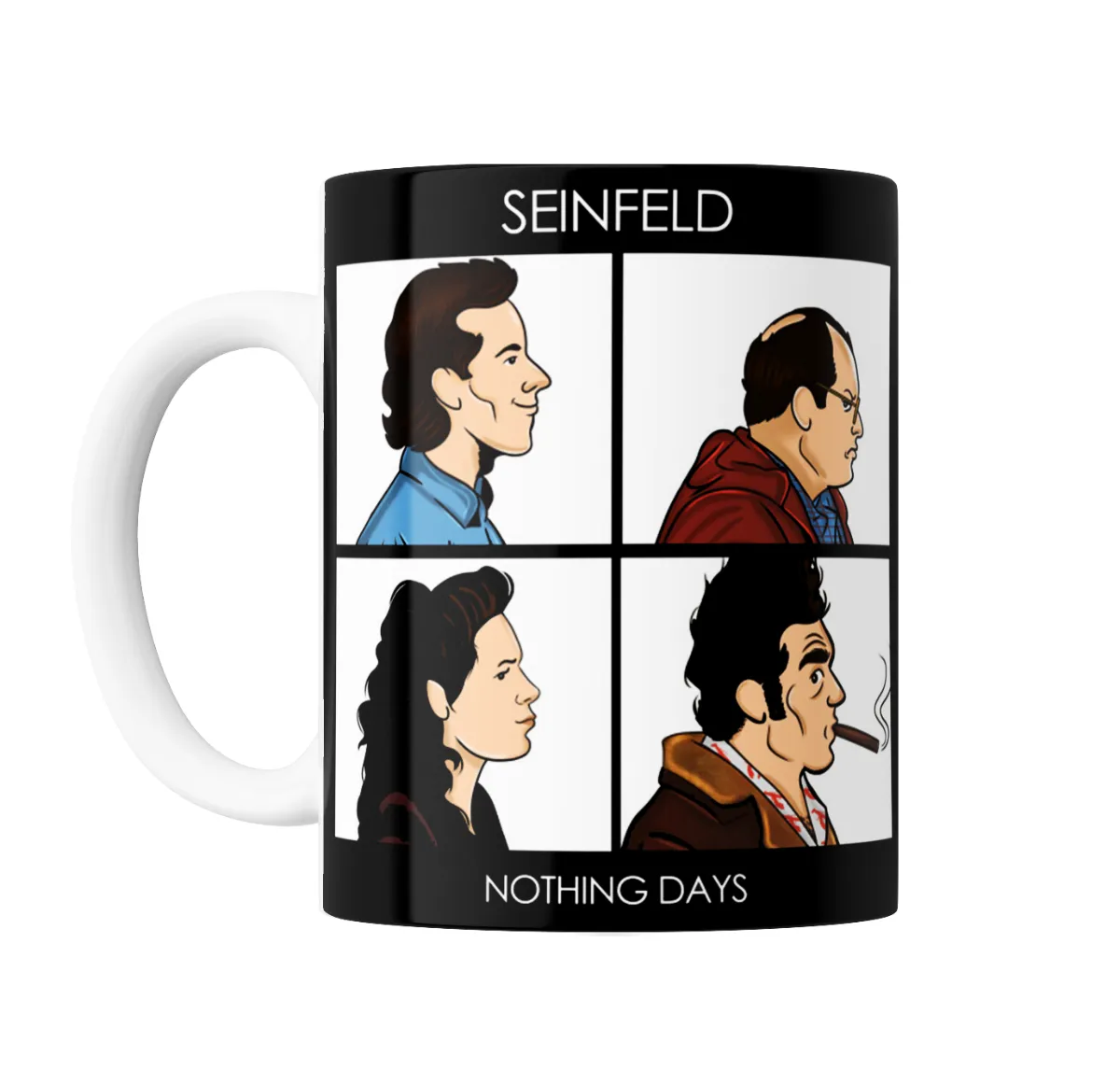 Taza de Cerámica Seinfeld Nothing Days - vista 2