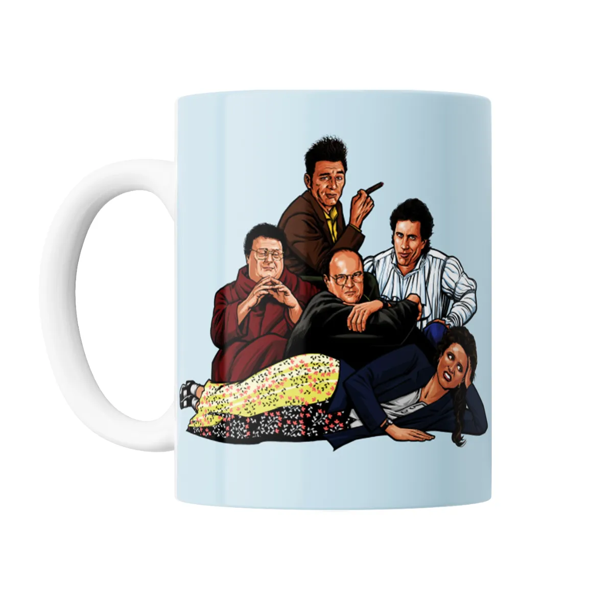 Taza de Cerámica Seinfeld Kramer, Jerry, George y Elaine - vista 2