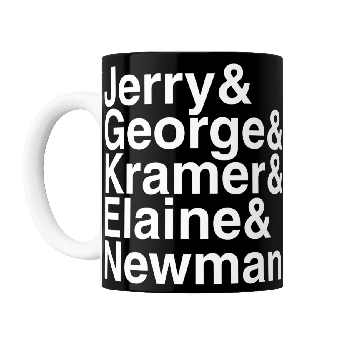 Taza de Cerámica Seinfeld Jerry George Kramer Elaine Newman - vista 2