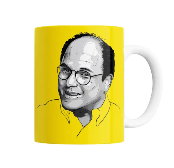 Taza de Cerámica Seinfeld George Costanza Retrato