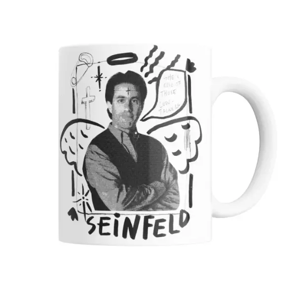 Taza de Cerámica Seinfeld Jerry Brazos Cruzados