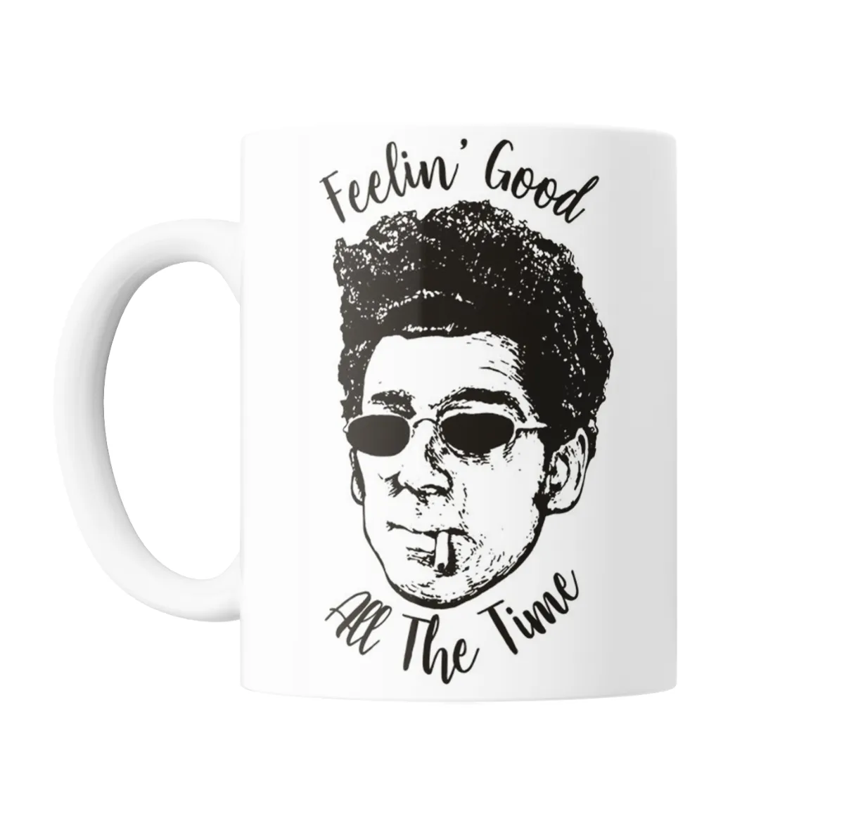 Taza de Cerámica Seinfeld Kramer Feelin' Good All The Time - vista 2