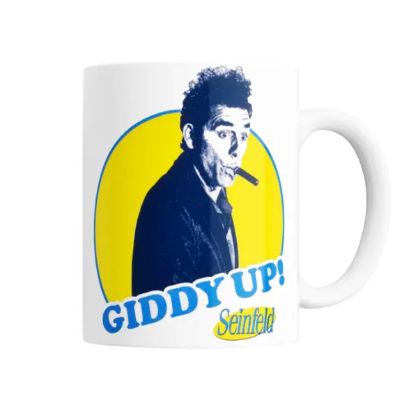 Taza de Cerámica Seinfeld Kramer Giddy Up