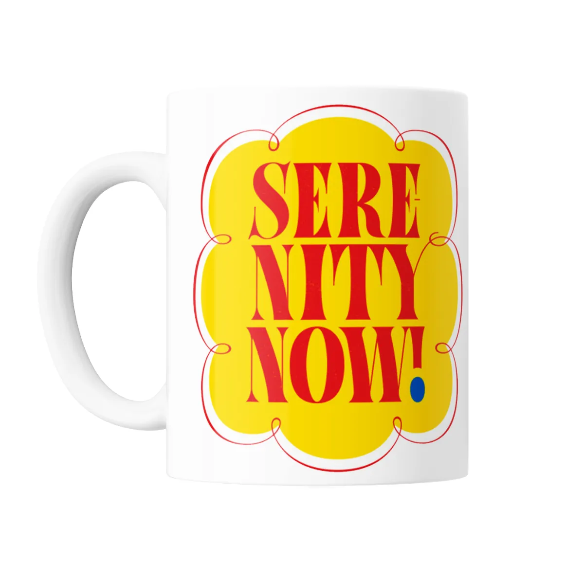 Taza de Cerámica Seinfeld Serenity Now - vista 2