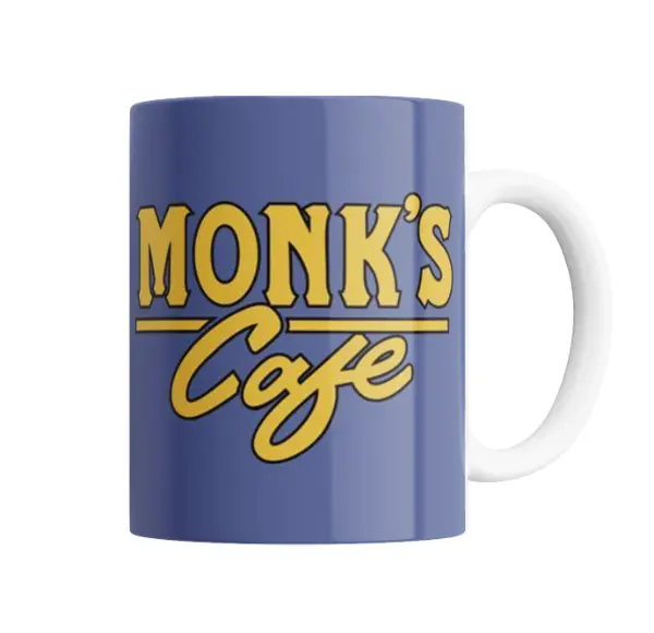 Taza de Cerámica Seinfeld Monk's Cafe Logo