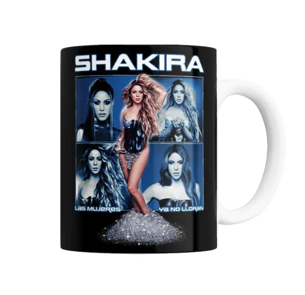 Taza de Cerámica Shakira Las Mujeres Ya No Lloran