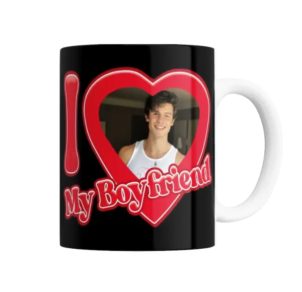 Taza de Cerámica Shawn Mendes I Love My Boyfriend