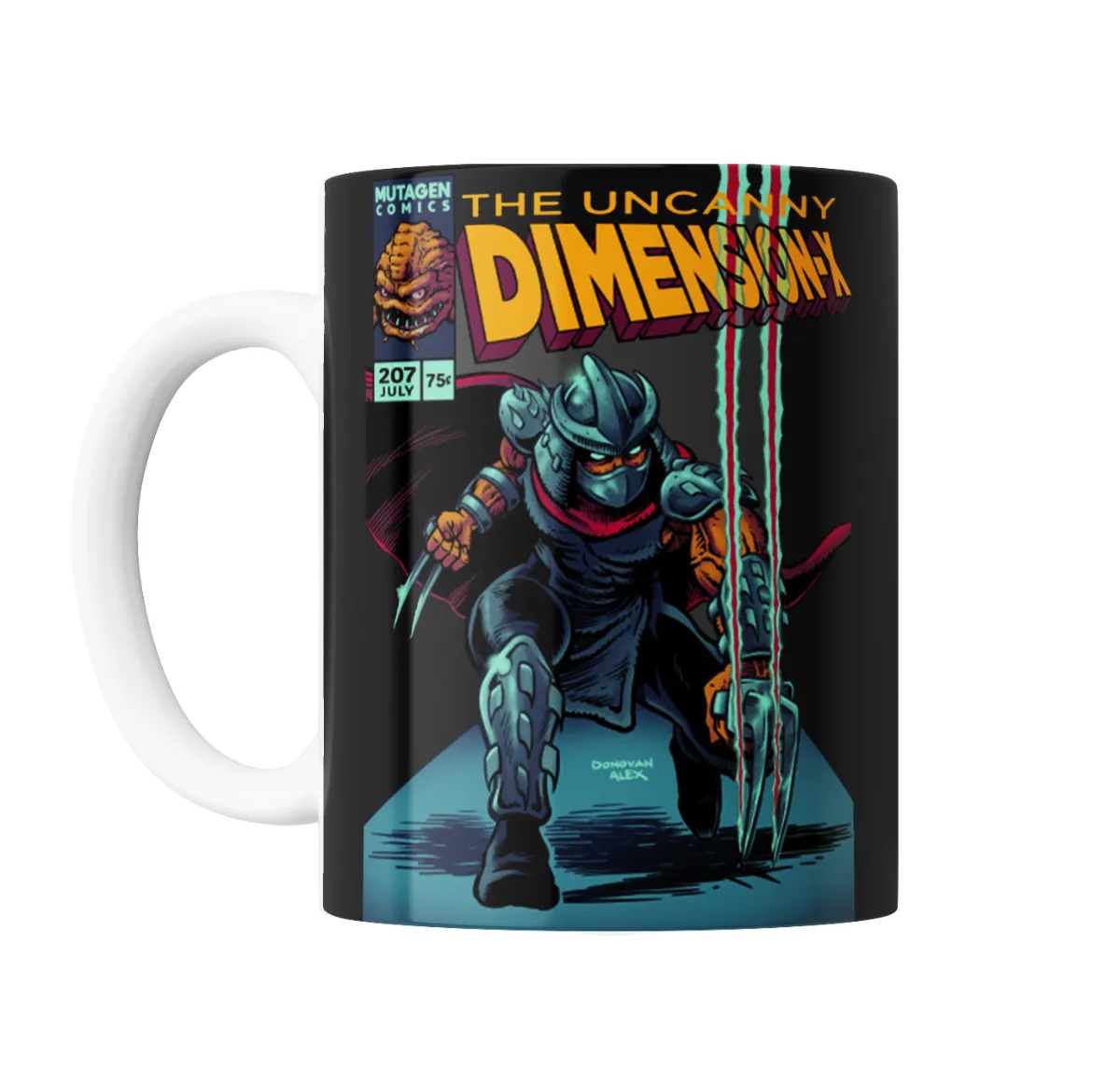 Taza de Cerámica Shredder Tortugas Ninja The Uncanny Dimension-X - vista 2