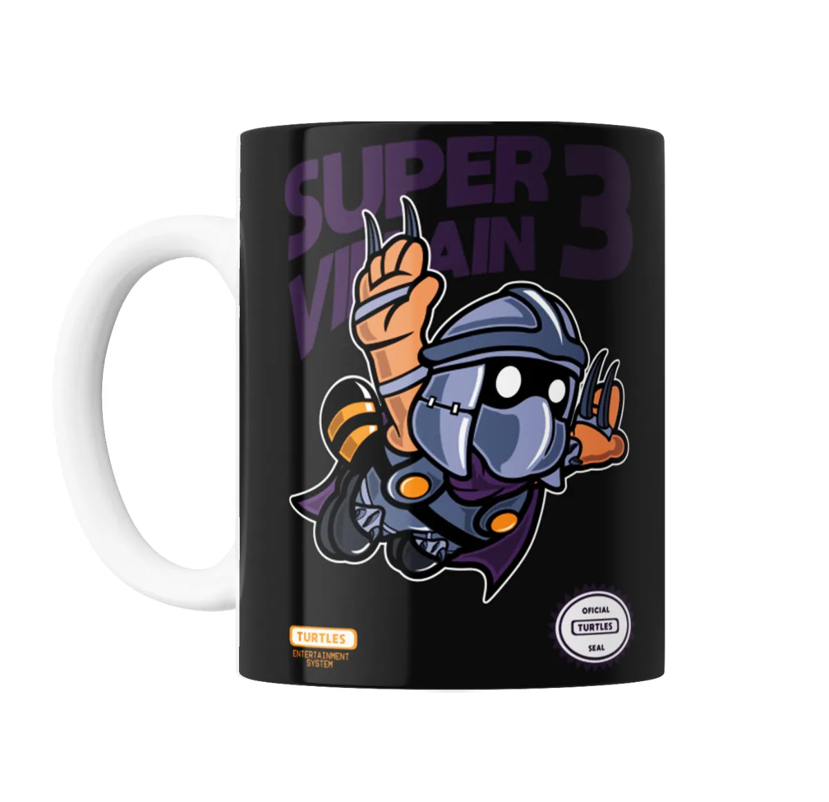 Taza de Cerámica Shredder Super Villain 3 Tortugas Ninja - vista 2