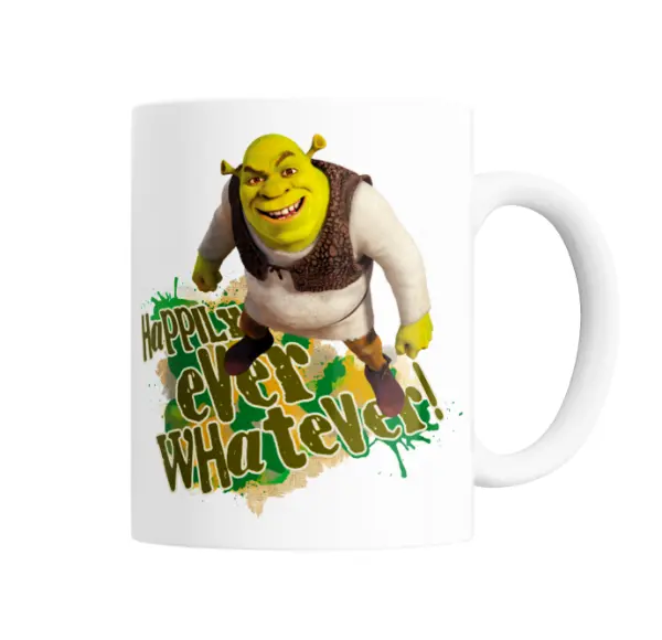 Taza de Cerámica Shrek Happily Ever Whatever