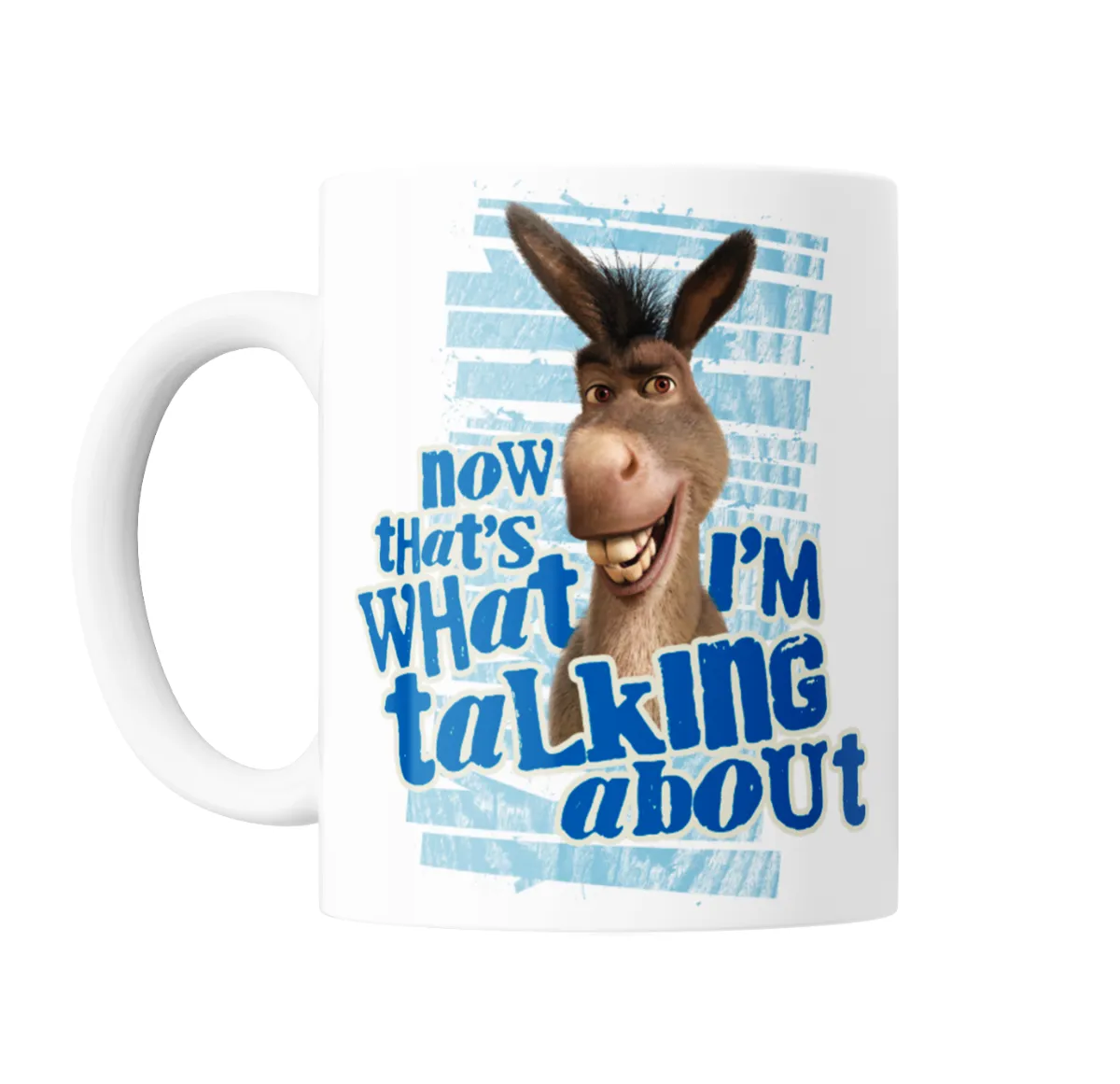 Taza de Cerámica Shrek Burro Now That's What I'm Talking About - vista 2