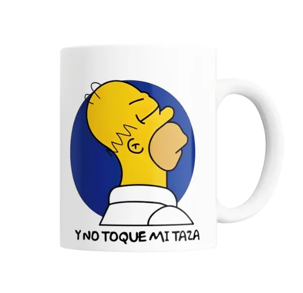 Taza de Cerámica Los Simpson Homer Esta Taza Ya Tiene Dueño