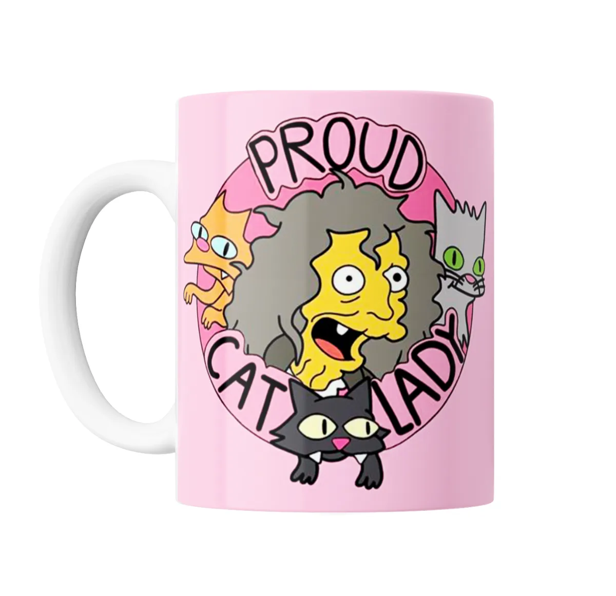 Taza de Cerámica Los Simpson Proud Cat Lady - vista 2