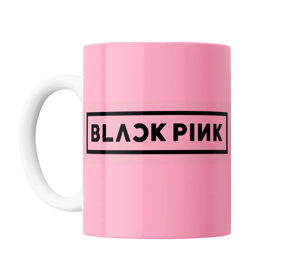 Taza de Cerámica BlackPink Logo Rosa - vista 2