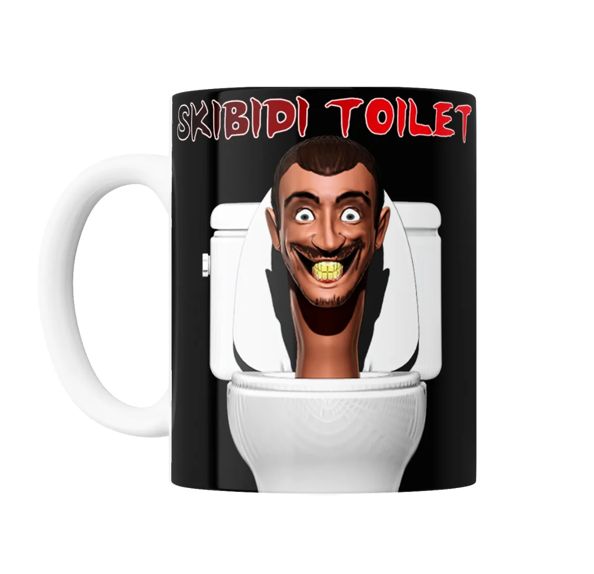 Taza de Cerámica Skibidi Toilet Cabeza Sonriente - vista 2