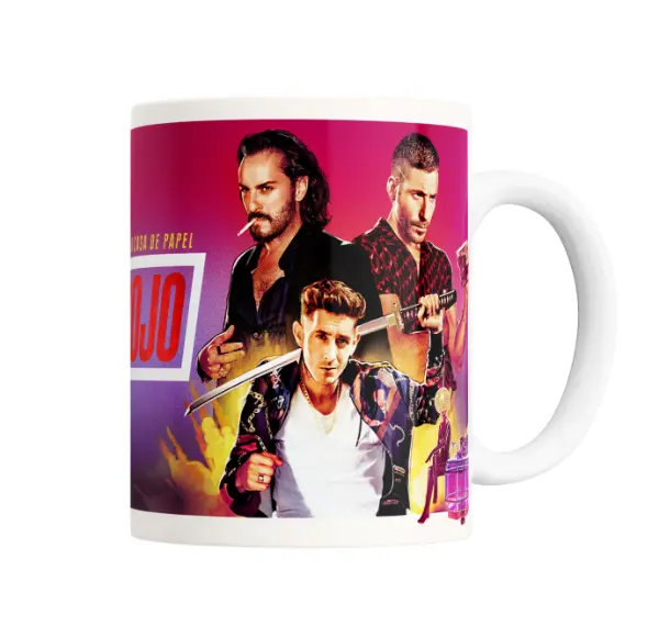 Taza de Cerámica Sky Rojo Chicas Armadas y Cócteles