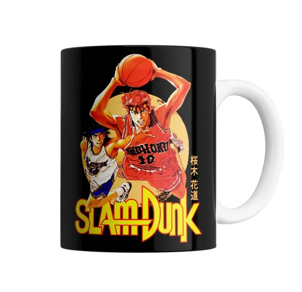 Taza de Cerámica Slam Dunk Sakuragi Hanamichi Basquet Shohoku