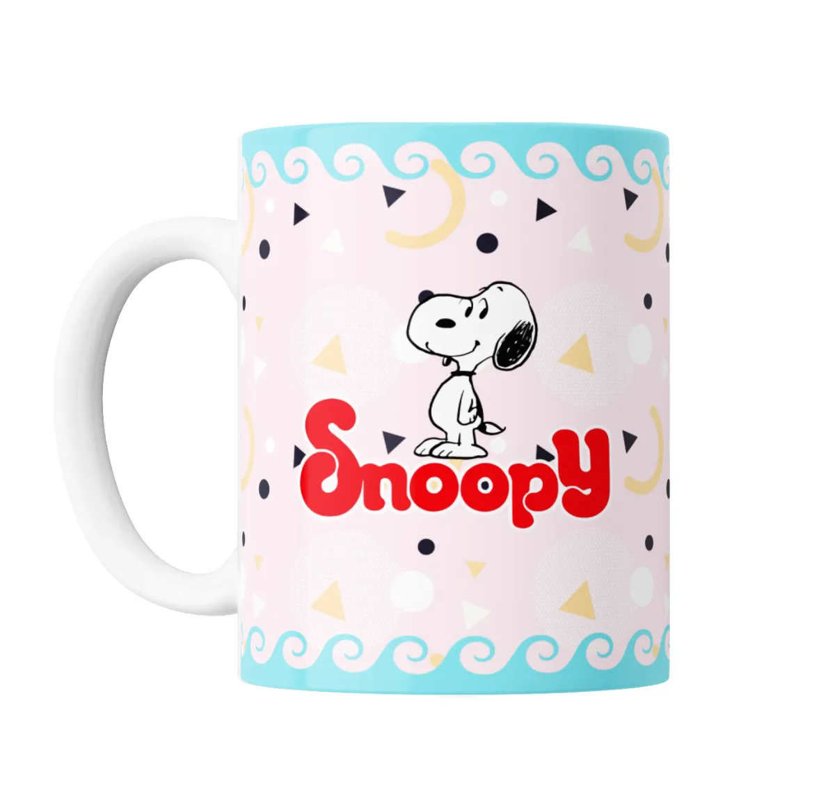 Taza de Cerámica Snoopy Surfista Olas Tropicales - vista 2