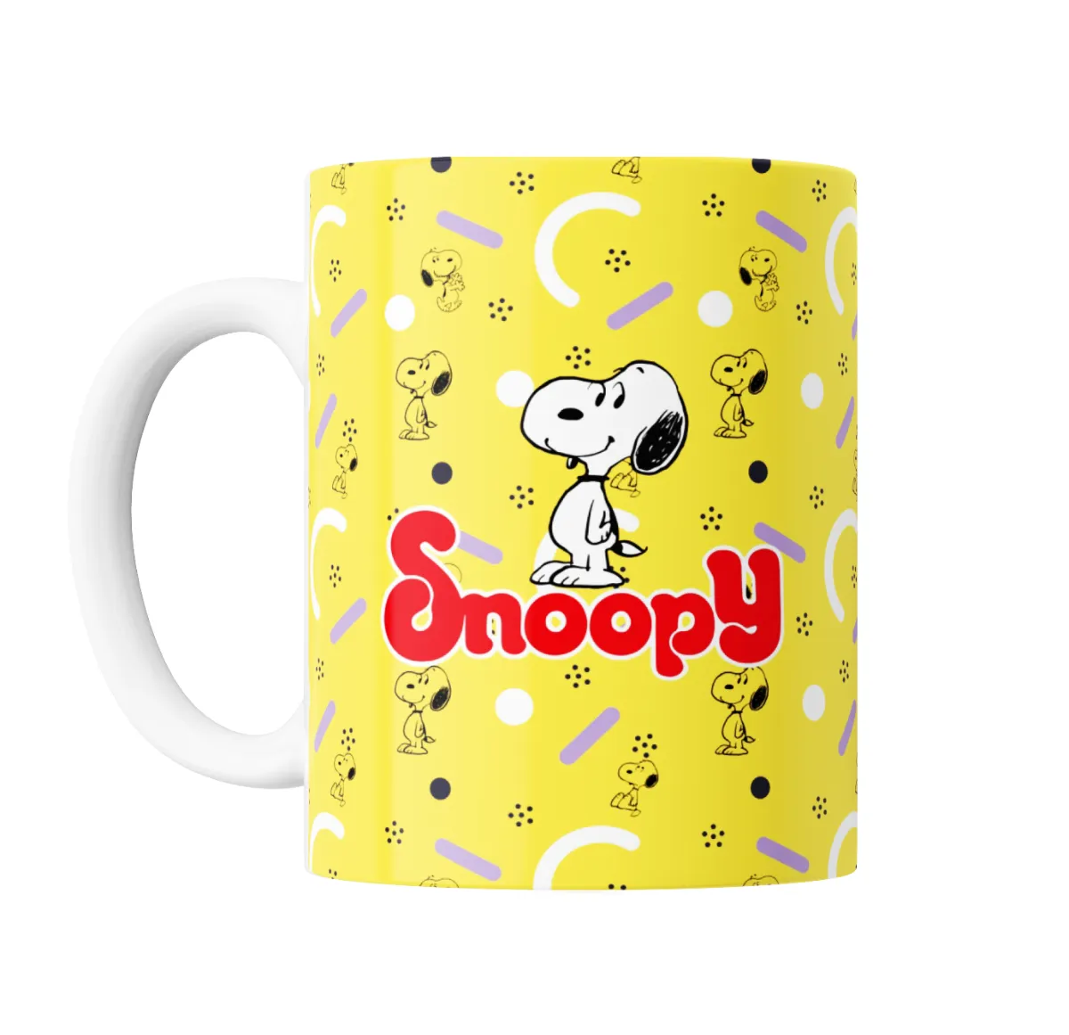 Taza de Cerámica Snoopy HOME Amarilla - vista 2